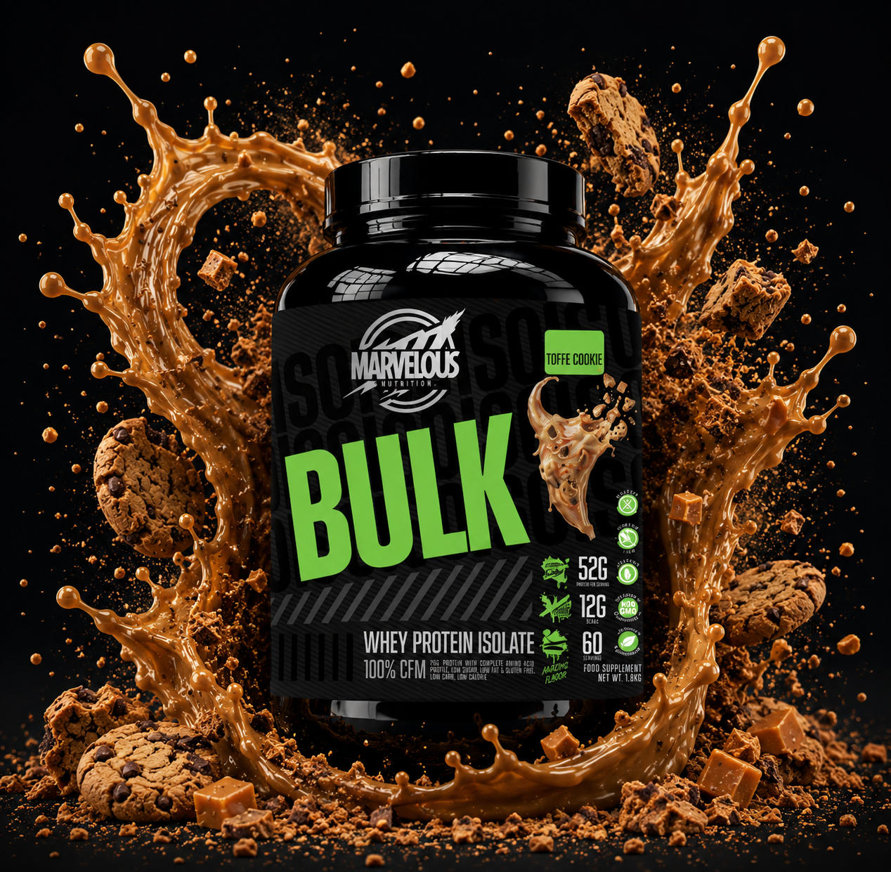 Bulk cfm 1800g whey protein isolate - Image 2